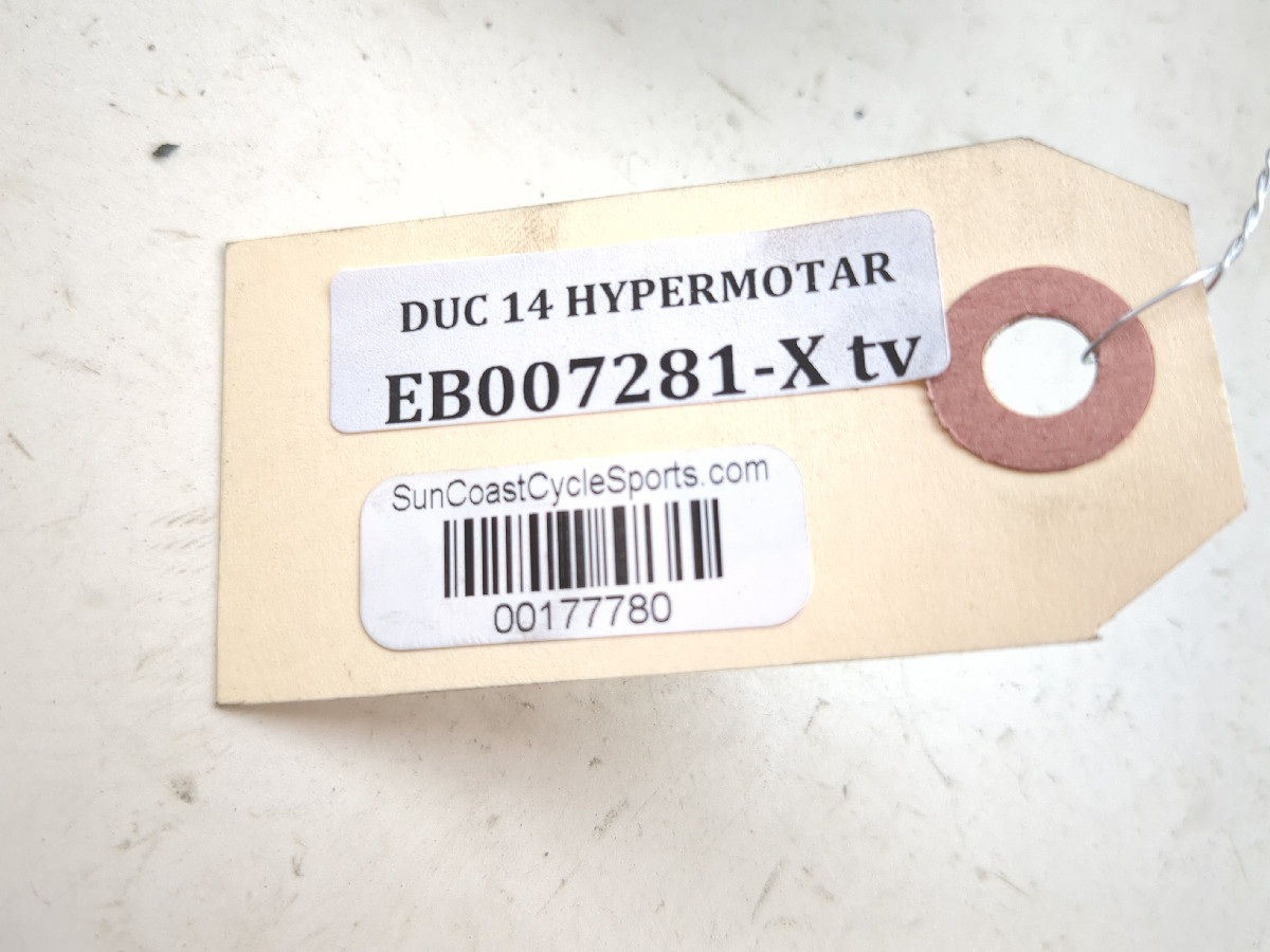 13-15 Ducati Hypermotard 821 Right Side Mid Fairing Cover Panel