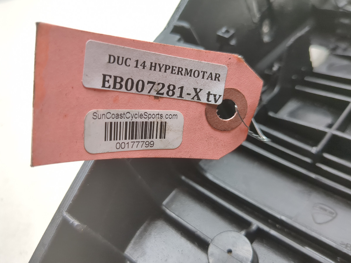13-15 Ducati Hypermotard 821 Rear Undertray Battery Holder