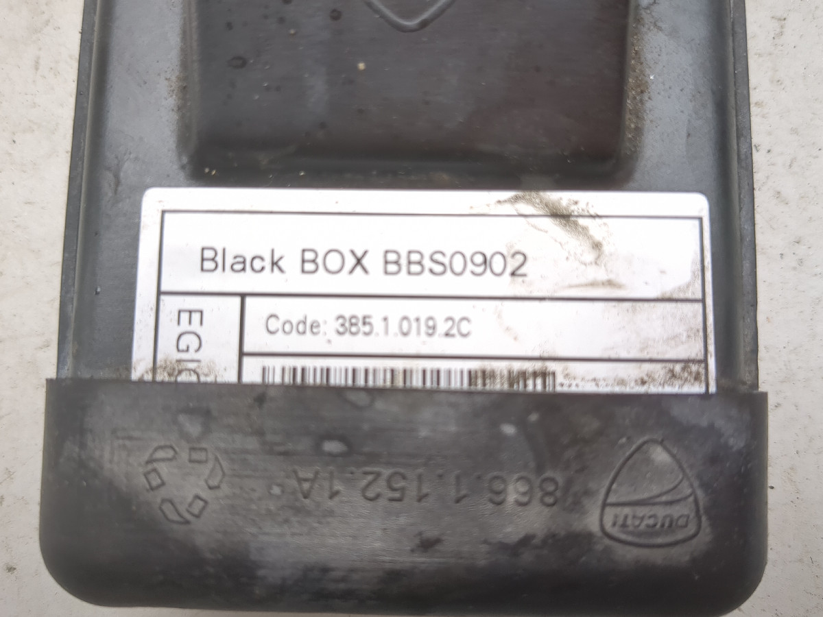 13-15 Ducati Hypermotard 821 Black Box Unit With Case Cover