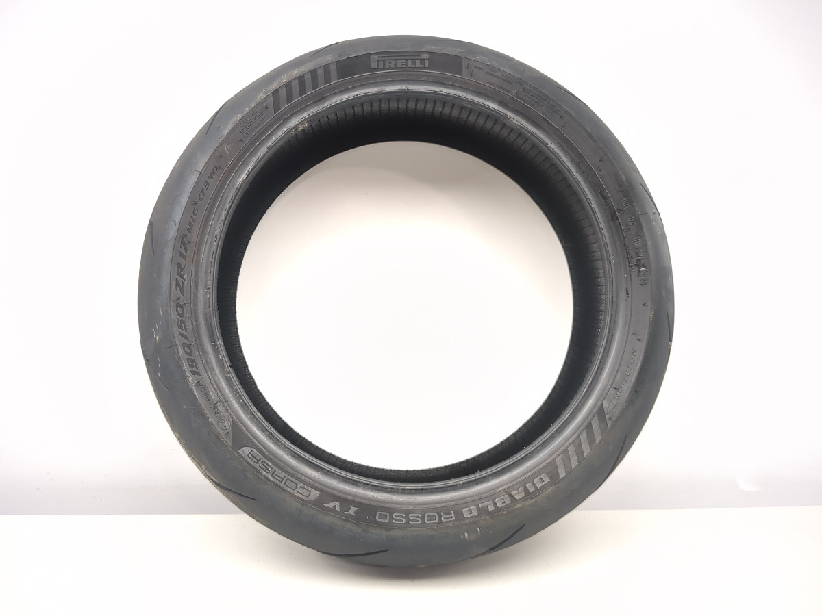 Rear Tire Pirelli Diablo Rosso IV Corsa 190/50-17 - Sun Coast 
