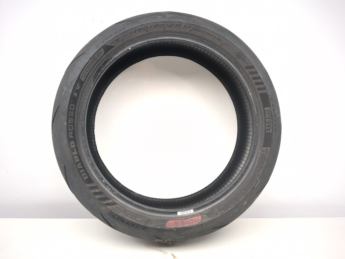 Rear Tire Pirelli Diablo Rosso IV Corsa 190/50-17 - Sun Coast