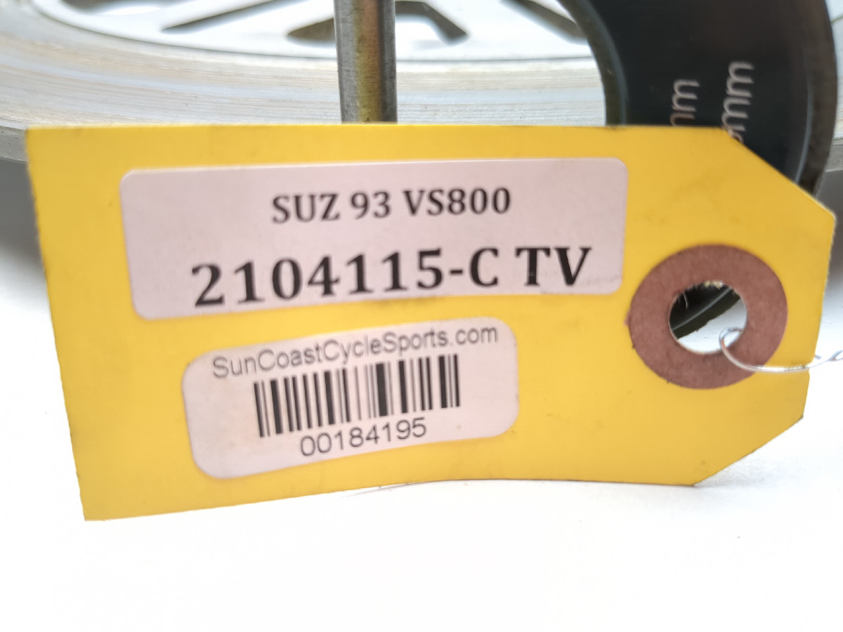 92-04 Suzuki VS800 Intruder Front Disc Brake Rotor - Sun Coast