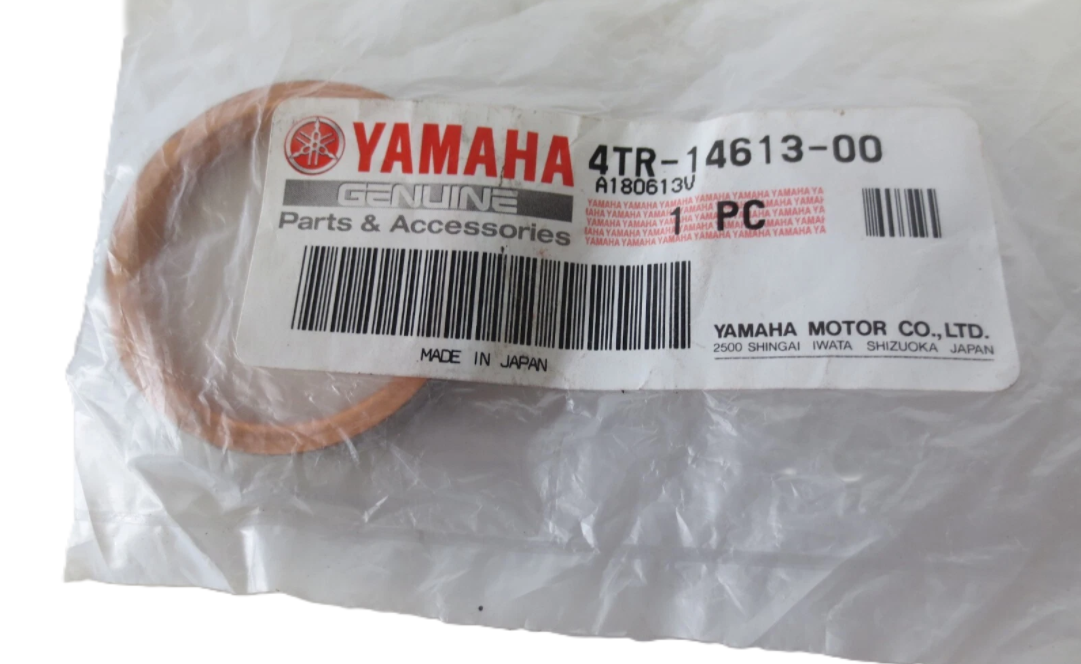 1996-2017 Yamaha OEM Exhaust Pipe Gasket XVS YP XP FZ6R R6 4TR