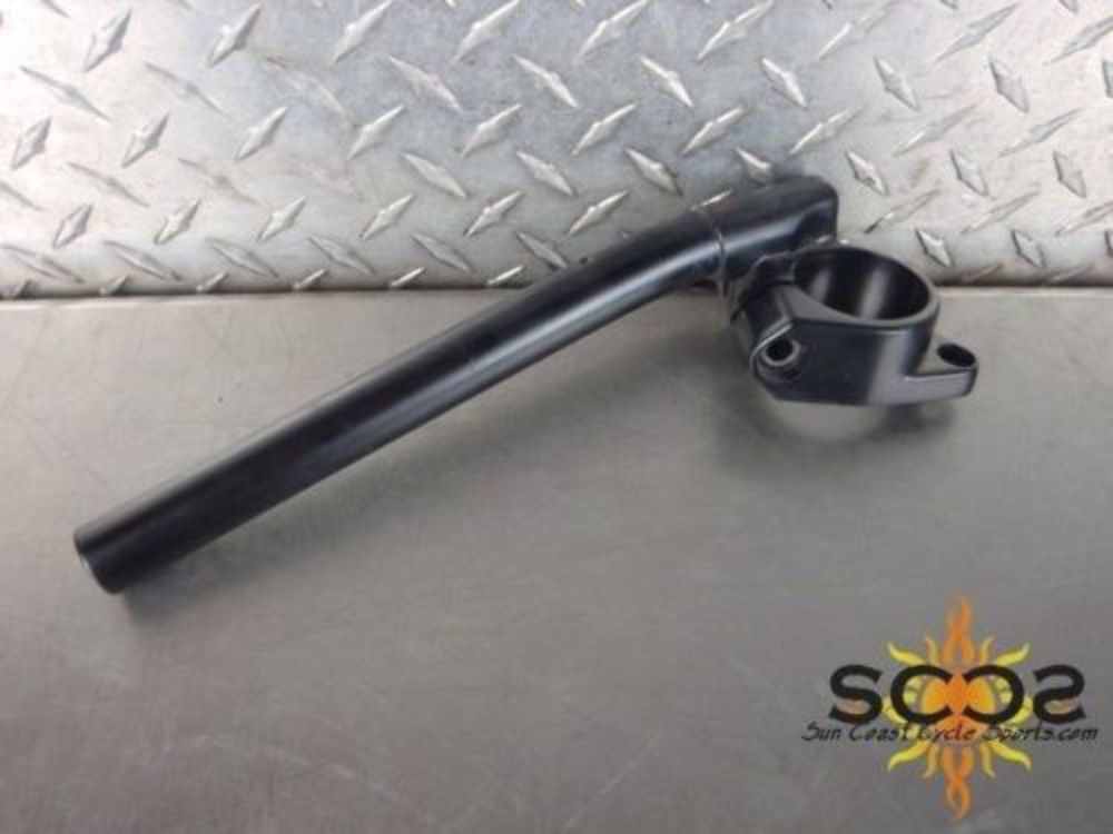 BE　Deuxieme Classe 02-06 Triumph Speed Four 4 Left Clipon Clip On Bar BENT - Sun