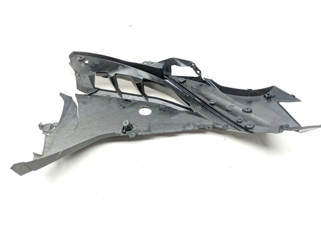 13 Kawasaki Ninja EX300 Left Side Mid Fairing Cover Panel - Sun