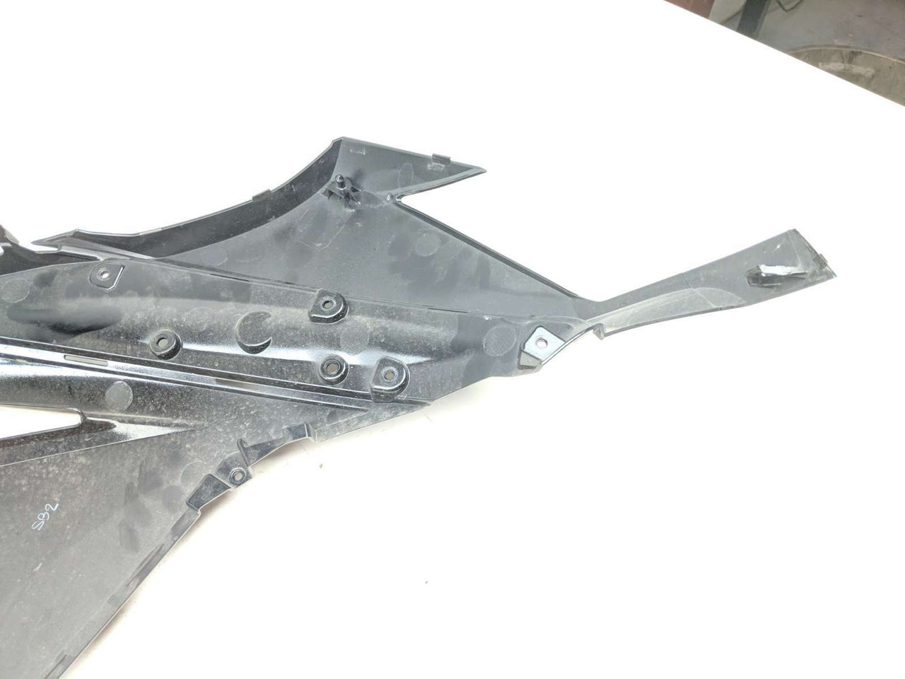 13 Kawasaki Ninja EX300 Left Side Mid Fairing Cover Panel - Sun
