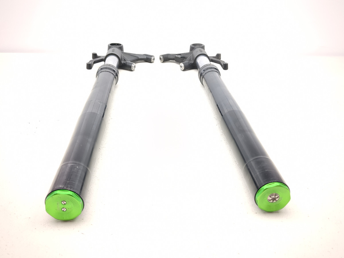 13-18 Kawasaki ZX 636 ZX6R Front Forks Suspension Set STRAIGHT