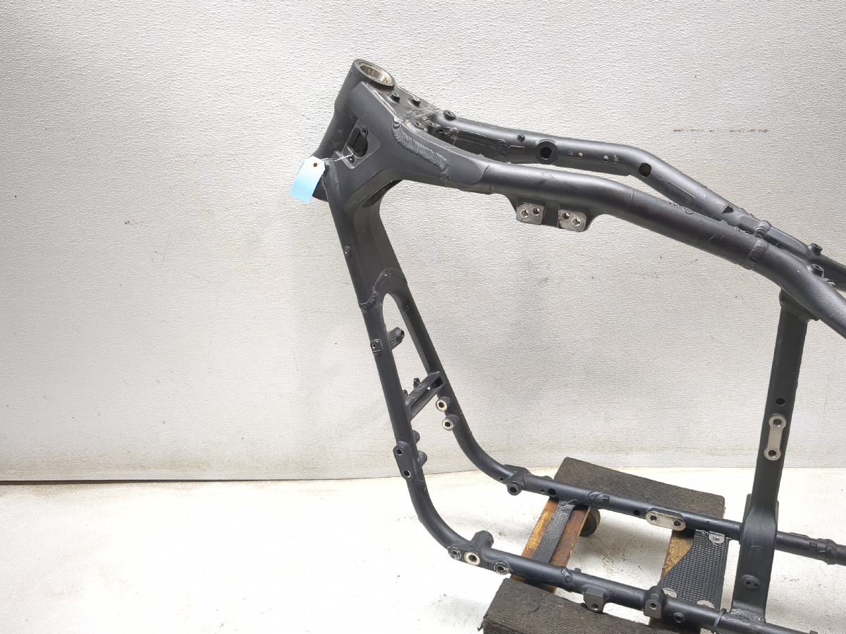 08-17 Yamaha Raider XV1900 CU Main Frame Chassis STRAIGHT SLVG