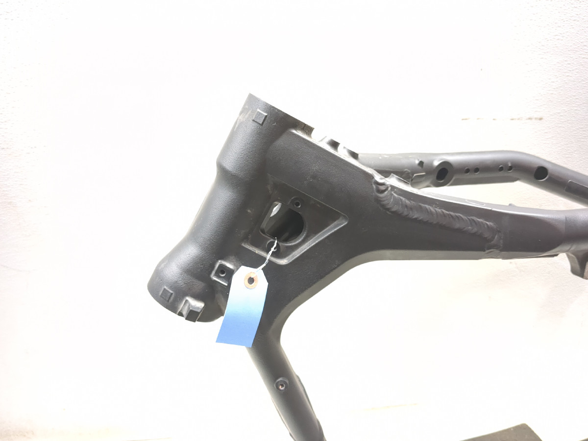 08-17 Yamaha Raider XV1900 CU Main Frame Chassis STRAIGHT SLVG