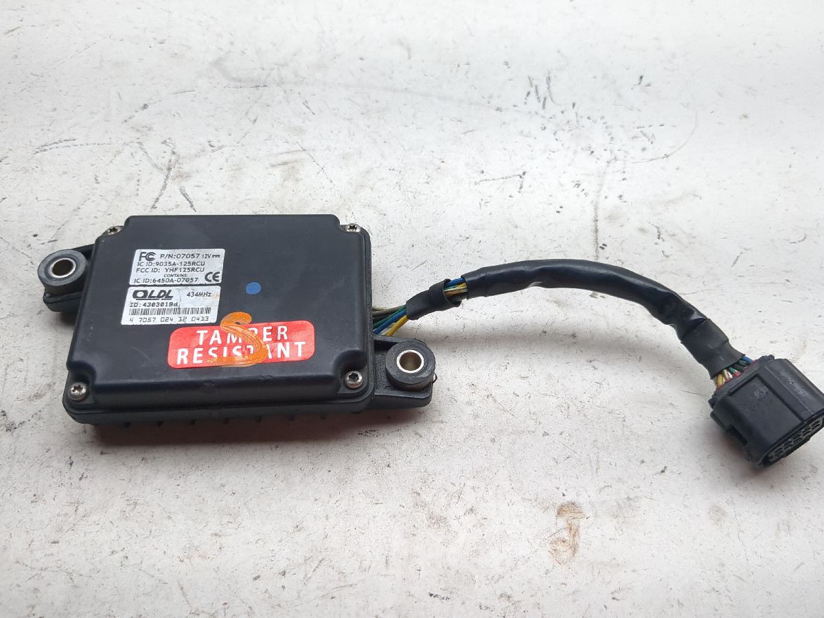 12-15 Triumph Tiger Explorer Ignition Switch Cap And Key W/ ECU
