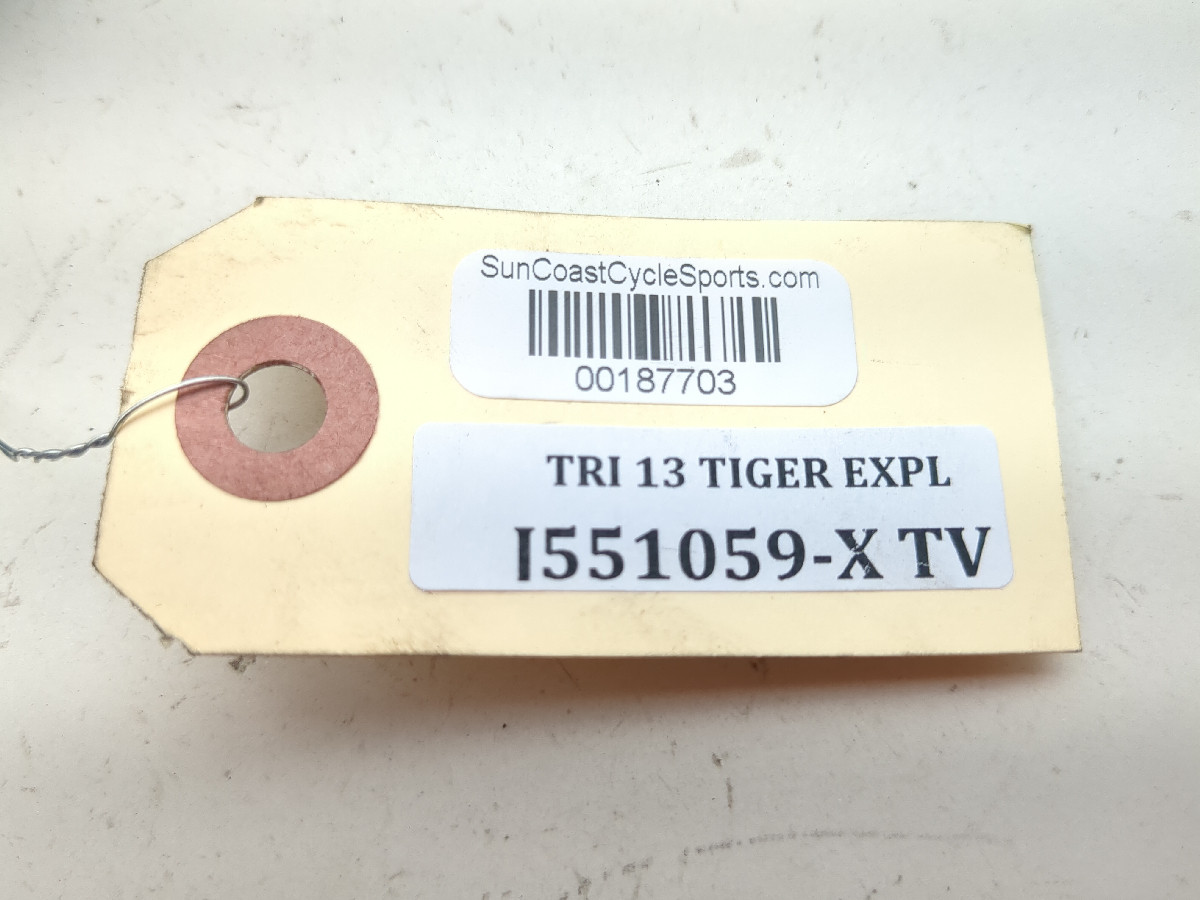 12-15 Triumph Tiger Explorer Front Left Gas Fuel Tank Cover Trim