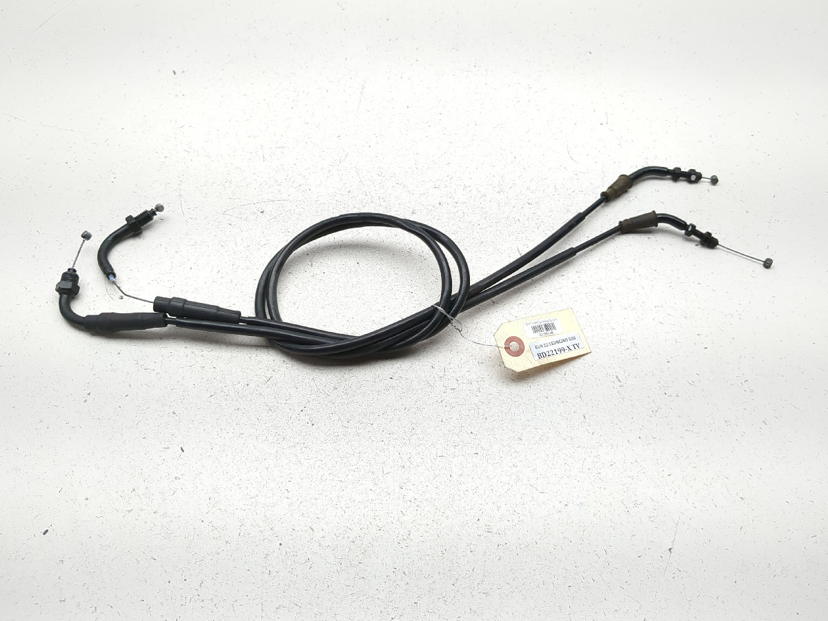 21-23 Benelli Leoncino 500 Throttle Cable Lines - Sun Coast Cycle