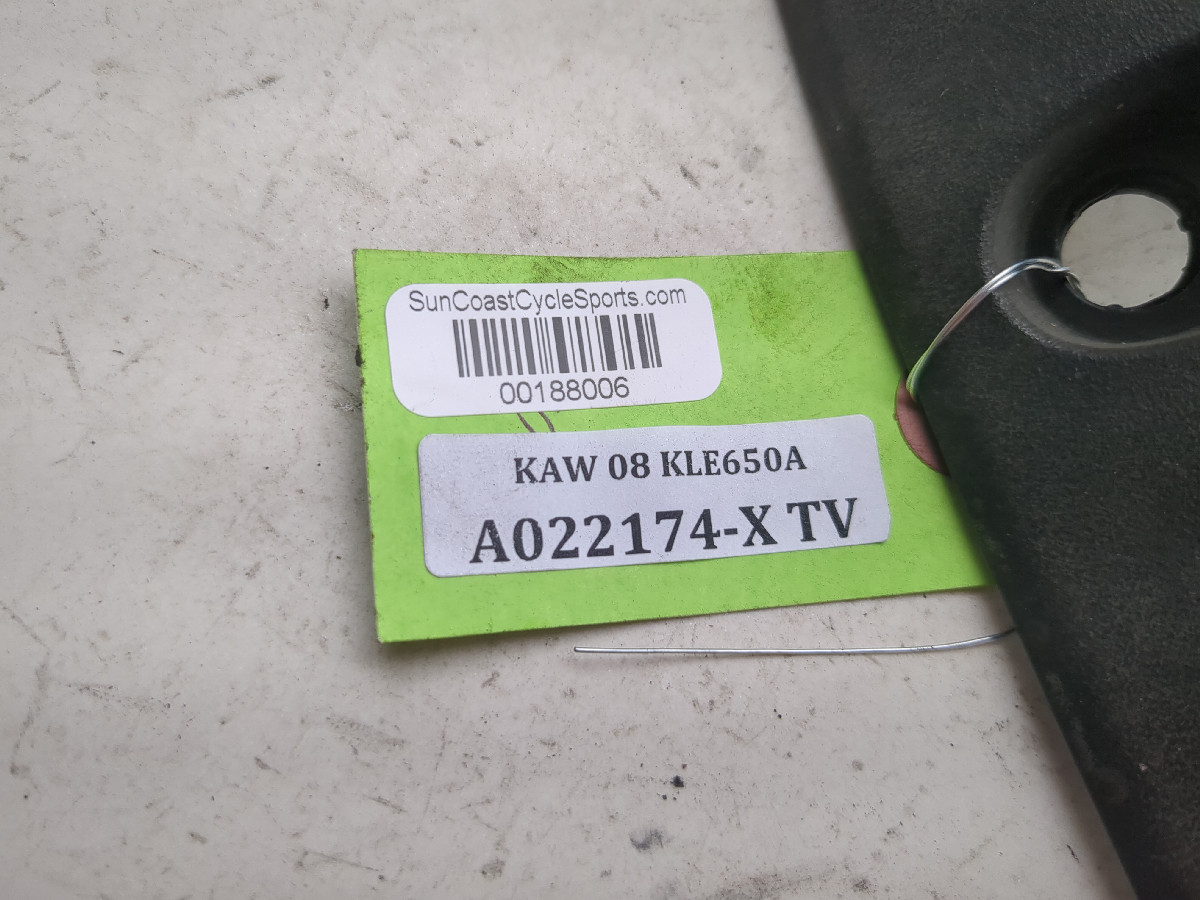 07-09 Kawasaki Versys 650 KLE650 Left Exhaust Heat Shield Cover