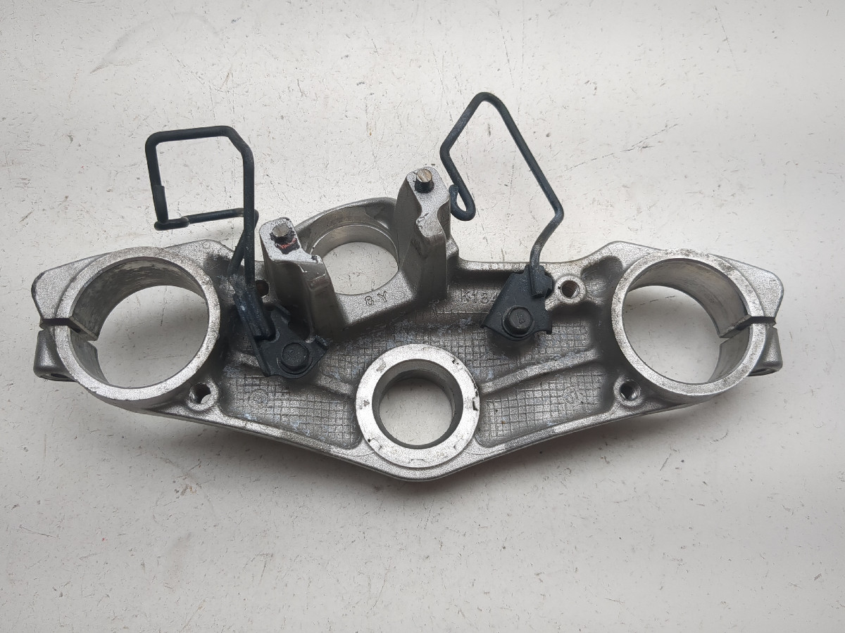 メイプアップ 07-09 Kawasaki Versys 650 KLE650 Top Upper Triple Clamp Tree - Sun
