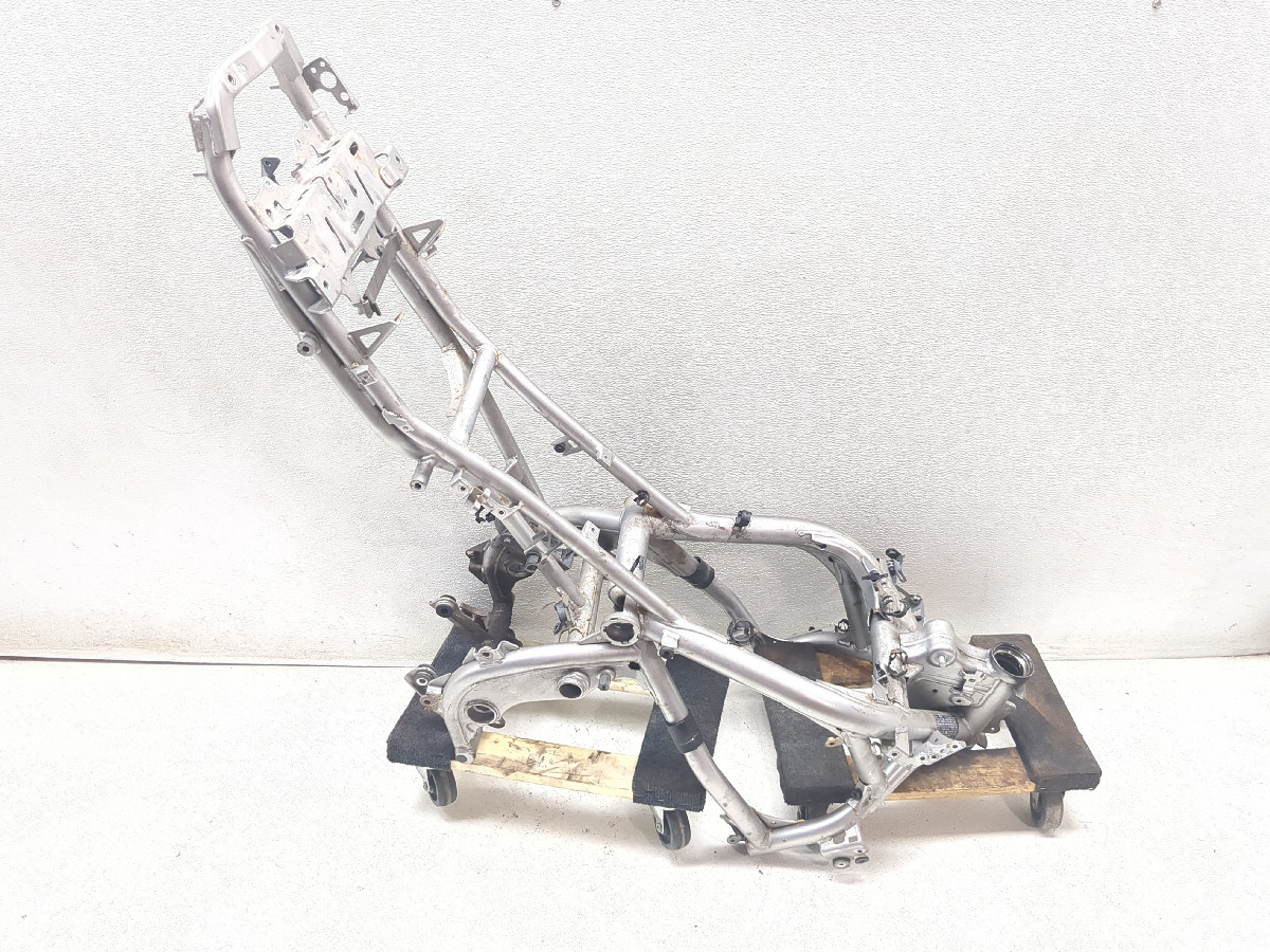 07-09 Kawasaki Versys 650 KLE650 Main Frame Chassis STRAIGHT CLN