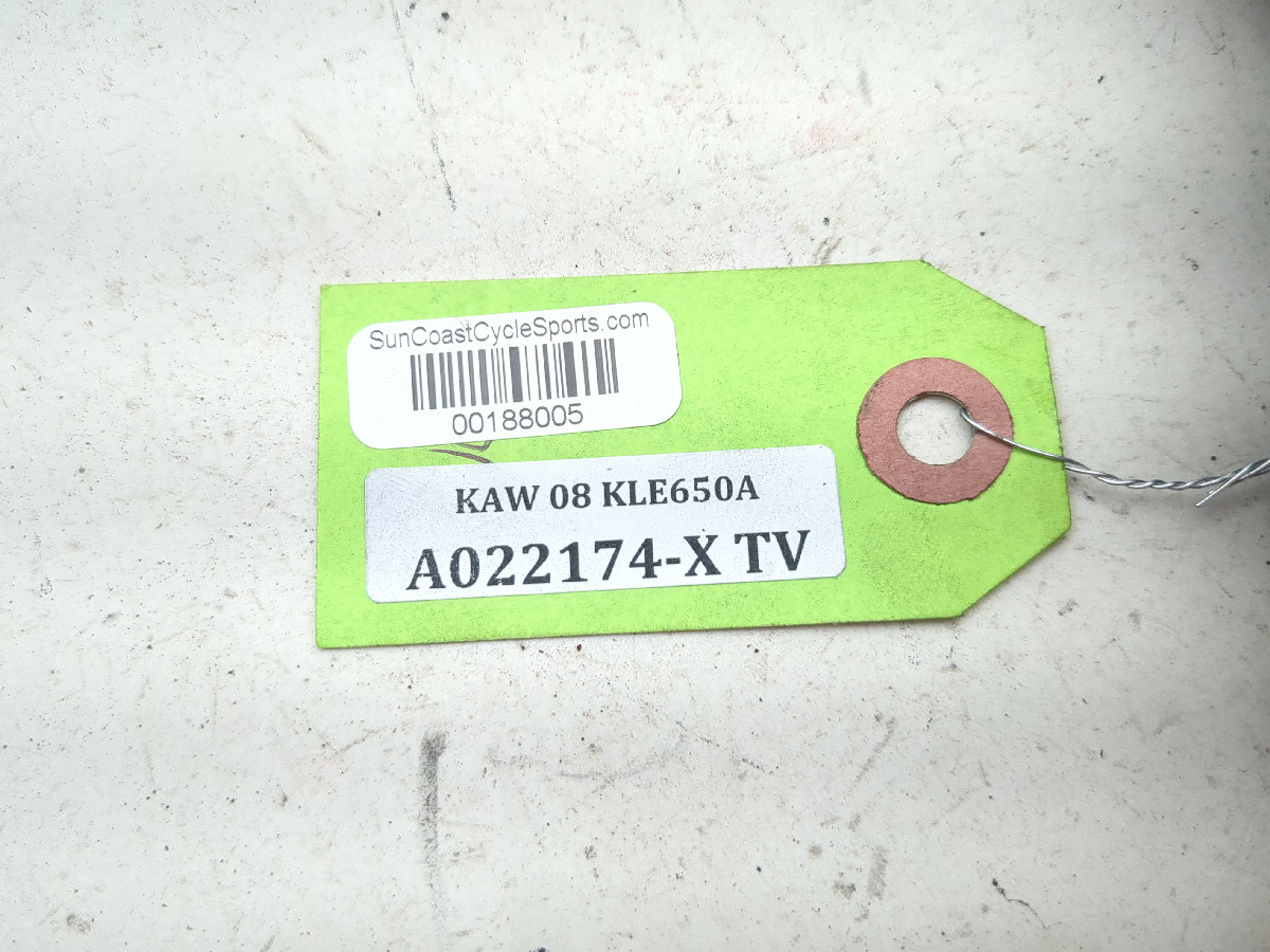 07-09 Kawasaki Versys 650 Right Exhaust Heat Shield Cover KLE650