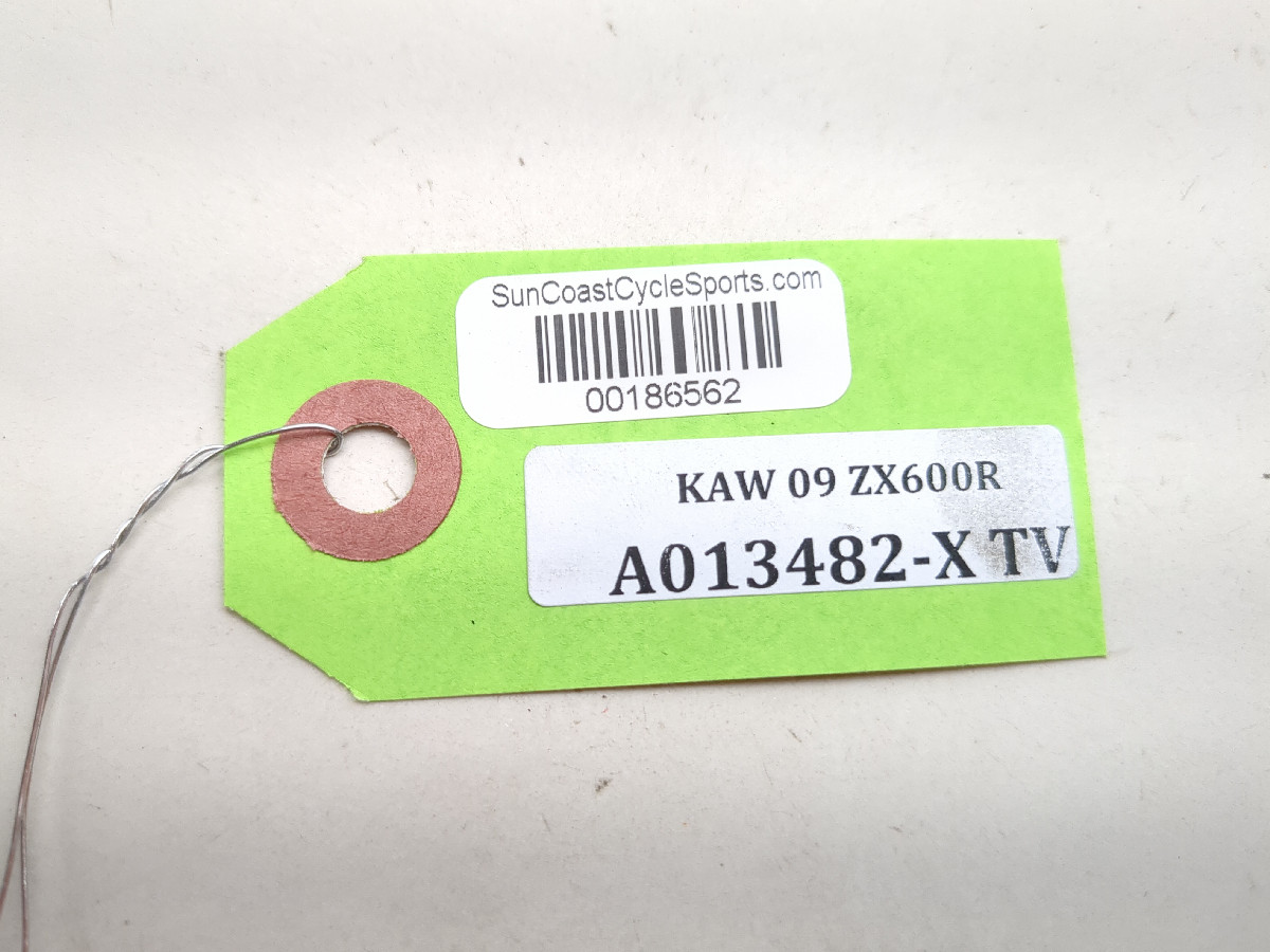 09-12 Kawasaki Ninja ZX6R Rear Passenger Seat 53066-0189 - Sun