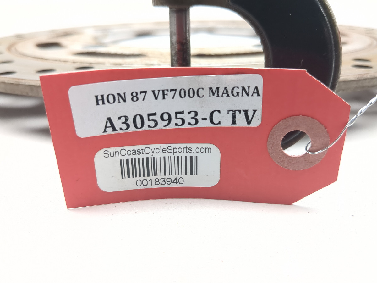 84-87 Honda VF700 Super Magna Front Disc Brake Rotor - Sun Coast