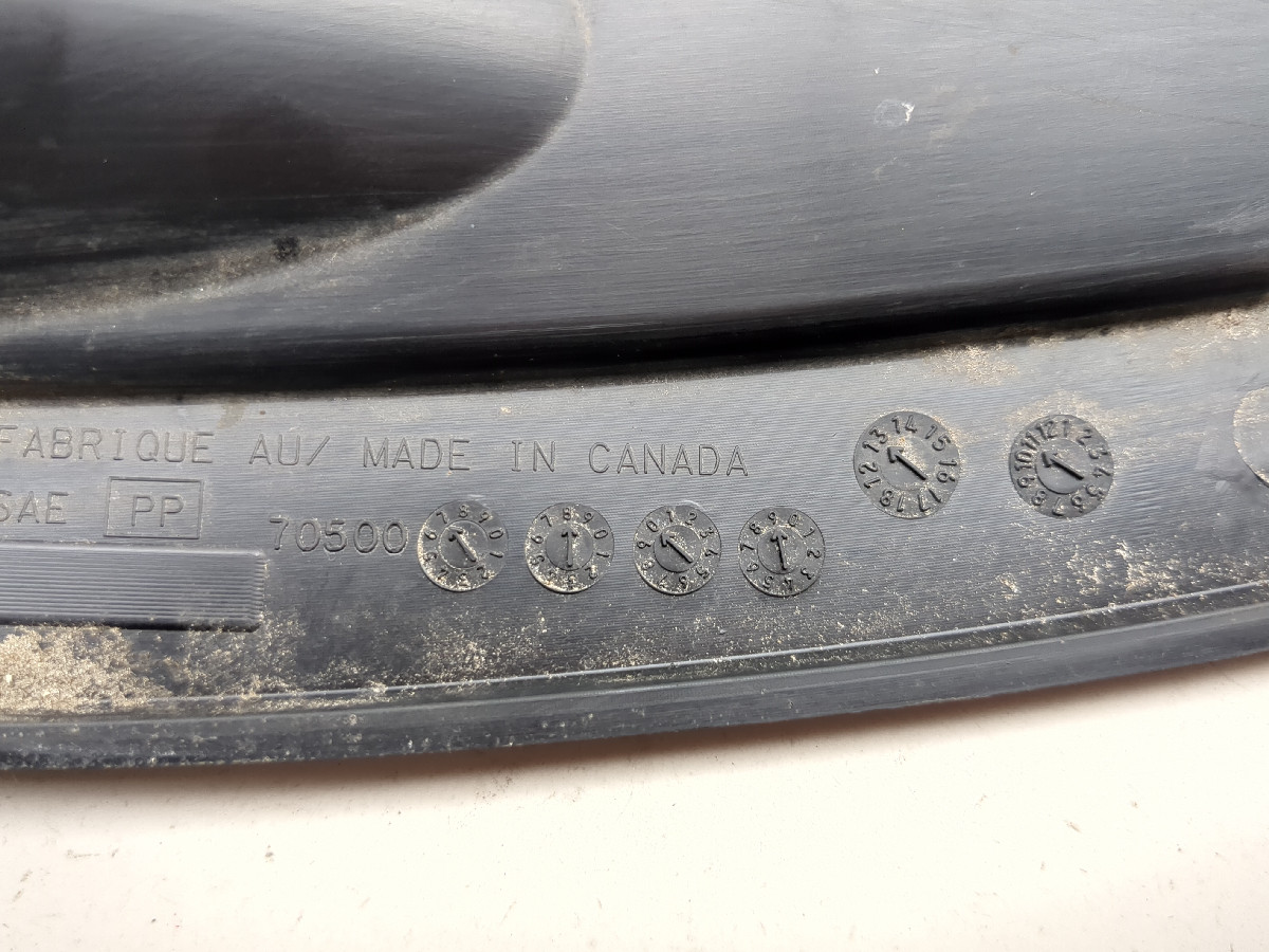 13-15 Can Am Spyder ST Limited Rear Wheel Under Tail Mud Guard
