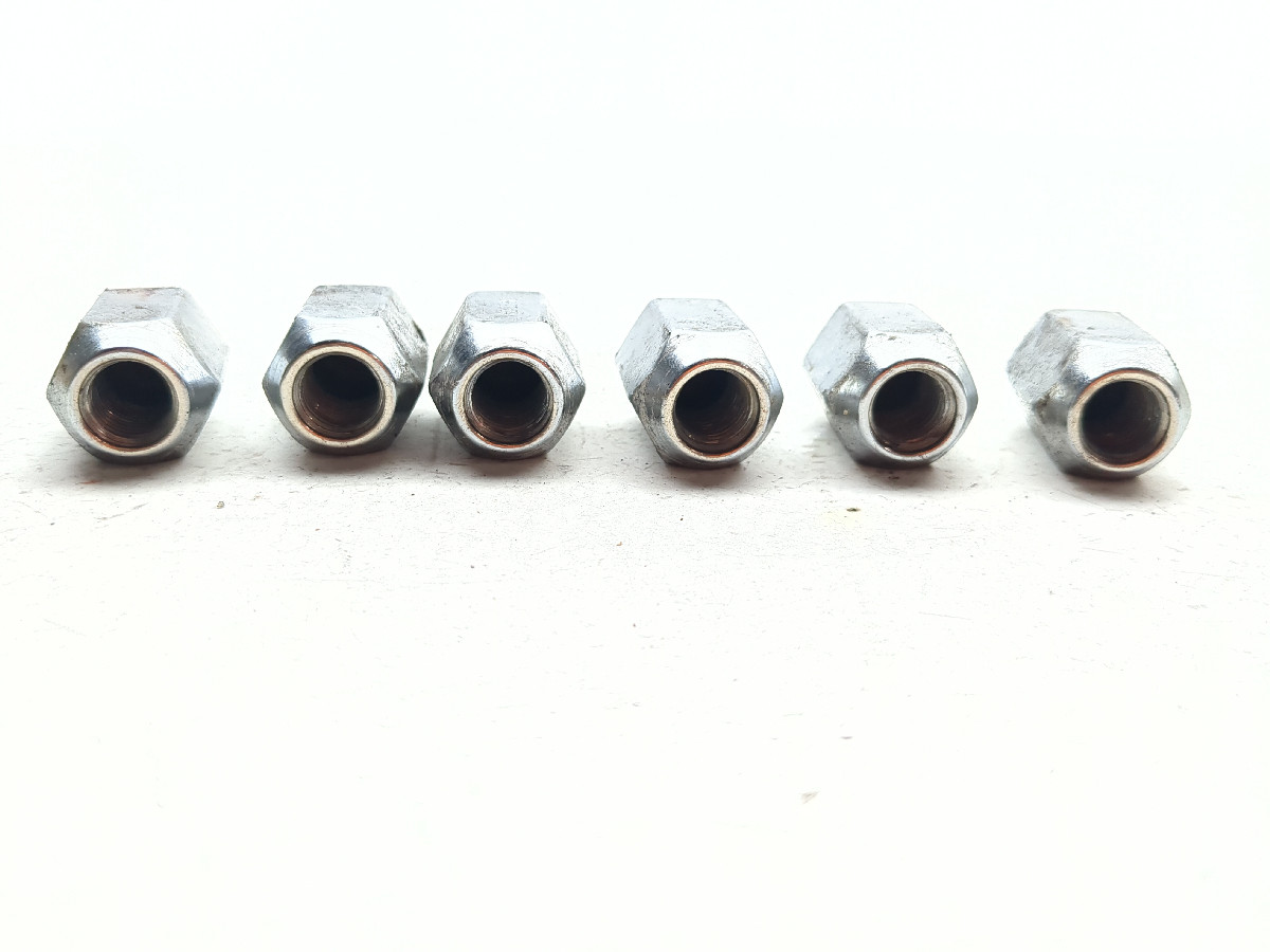 QTY 6 | 13-15 Can Am Spyder ST Limited Wheel Chrome Lug Nuts 12x1