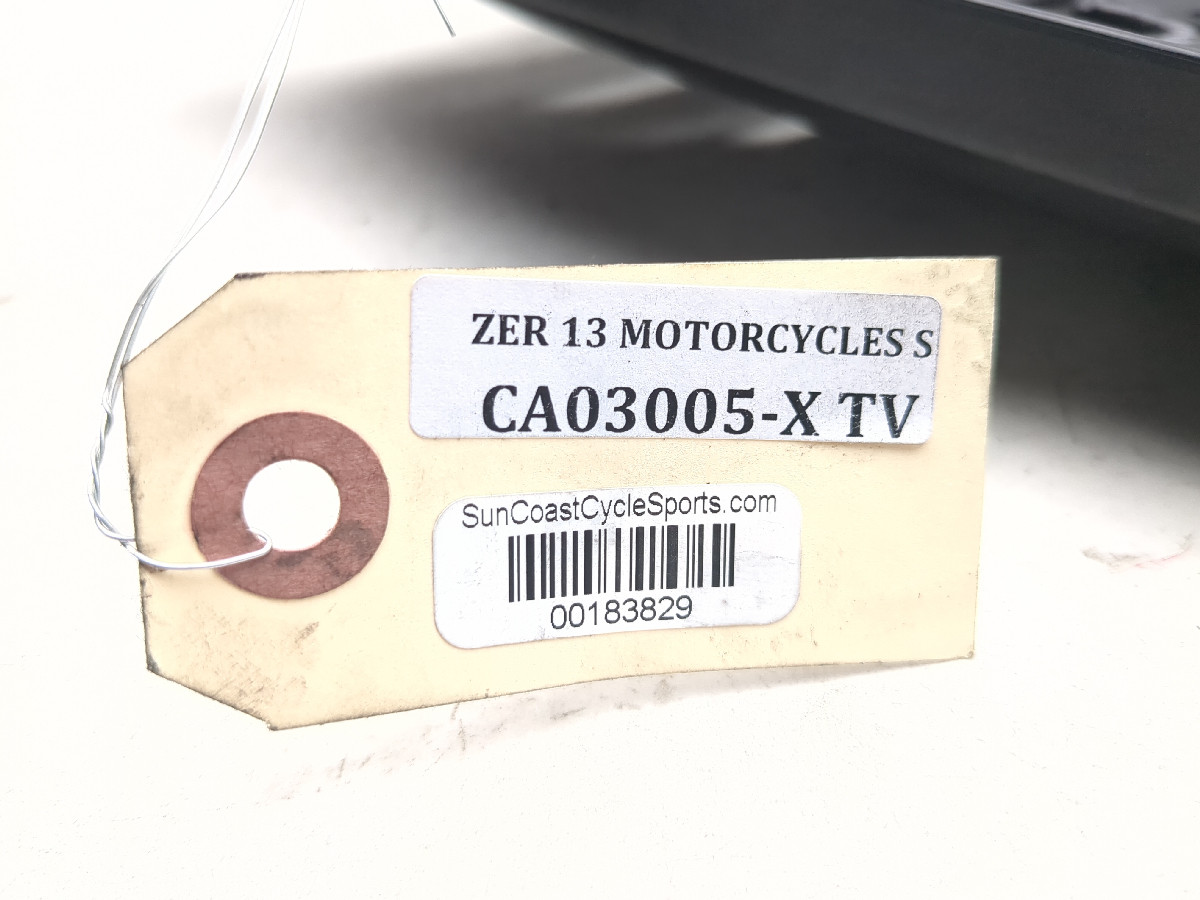 13 Zero S Front Left Lower Fairing Cover Panel - Sun Coast Cycle