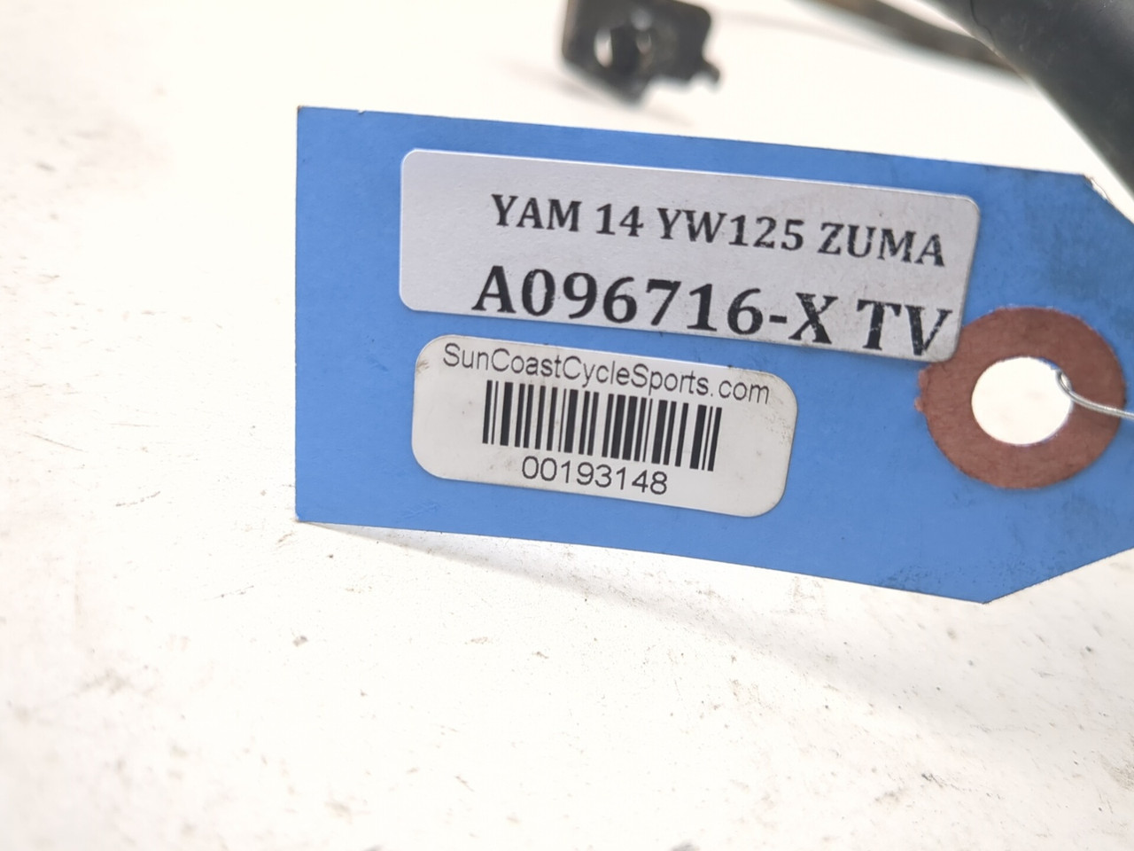09-15 Yamaha Zuma YW125 Front Brake Line Hose - Sun Coast Cycle