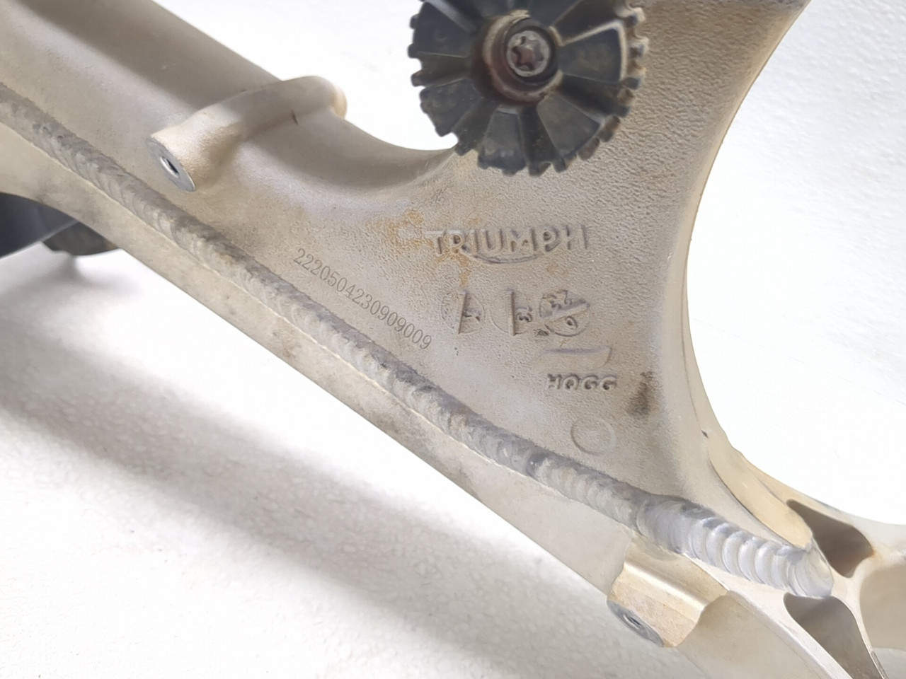 24 Triumph TF-250X Main Frame Chassis STRAIGHT CLN - Sun Coast
