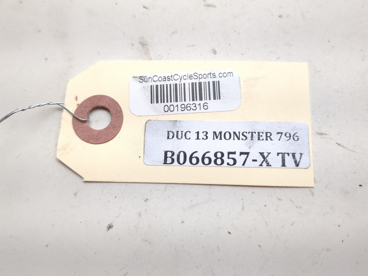 10-14 Ducati Monster 796 Rear Seat Cowl Fairing - Sun Coast Cycle