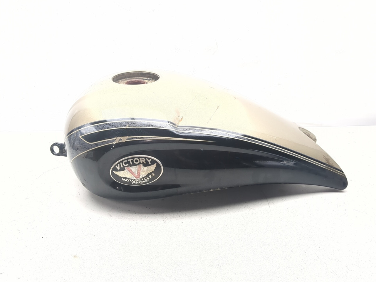 **a 04-12 Victory Kingpin Gas Fuel Tank Petrol Reservoir - Sun Coast