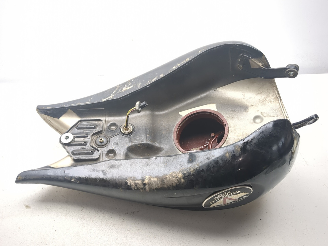 04-12 Victory Kingpin Gas Fuel Tank Petrol Reservoir - Sun Coast