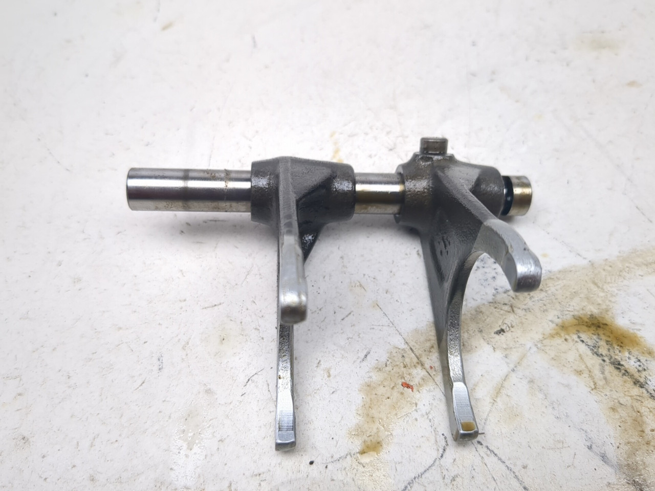 03 04 Kawasaki ZZR 600 Transmission Shift Shifter Forks and Drum