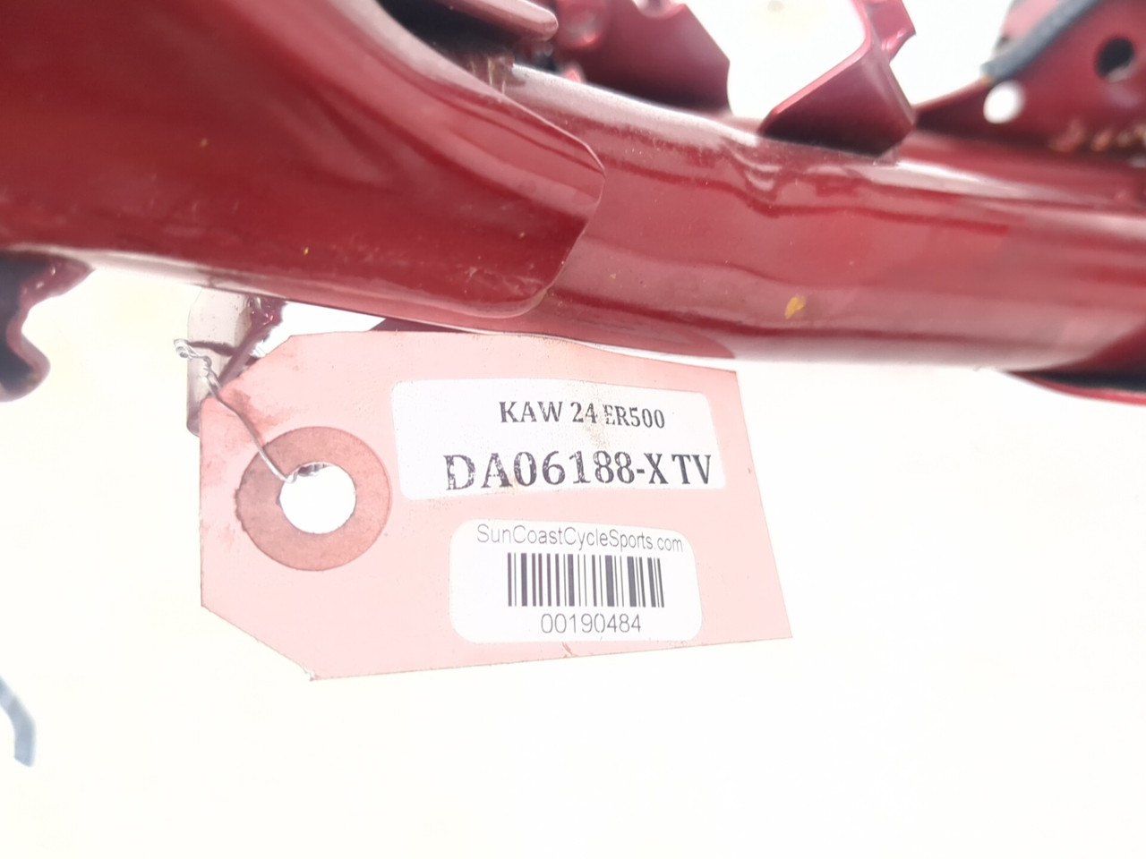 24 25 Kawasaki Z500 Main Frame Chassis DAMAGED SLVG
