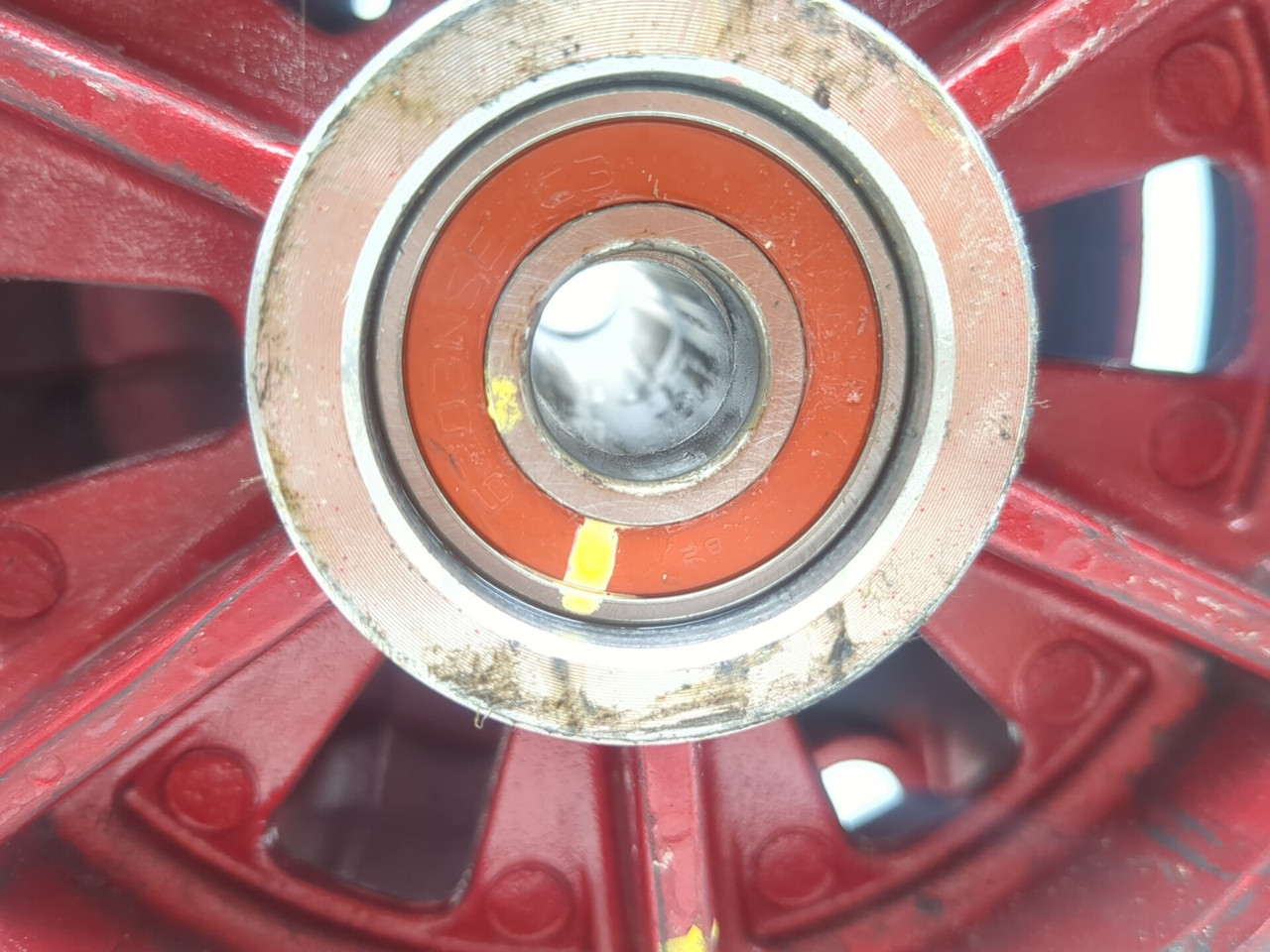 24 25 Kawasaki Z500 Rear Wheel Rim STRAIGHT 17X4.00 - Sun Coast