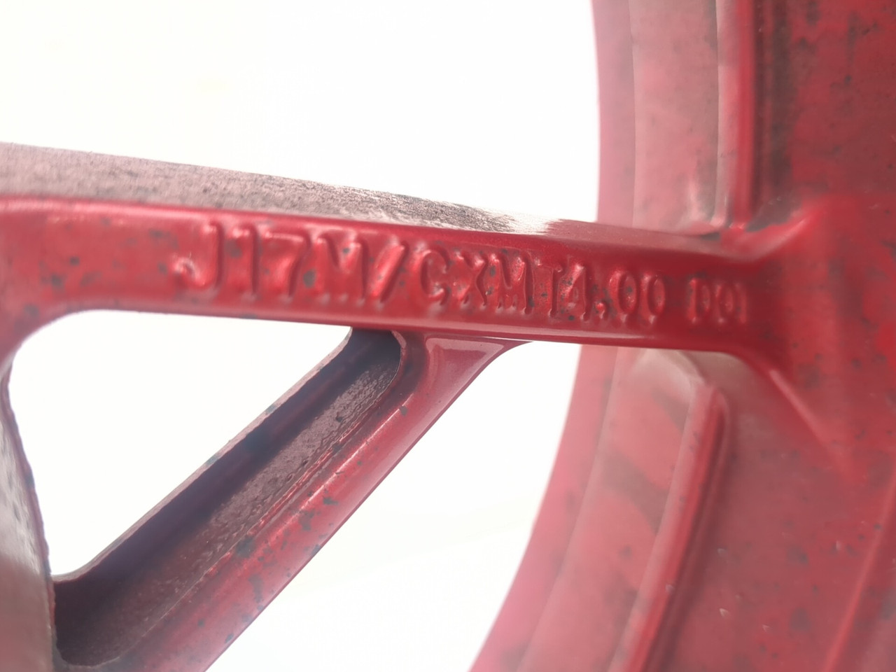 24 25 Kawasaki Z500 Rear Wheel Rim STRAIGHT 17X4.00 - Sun Coast