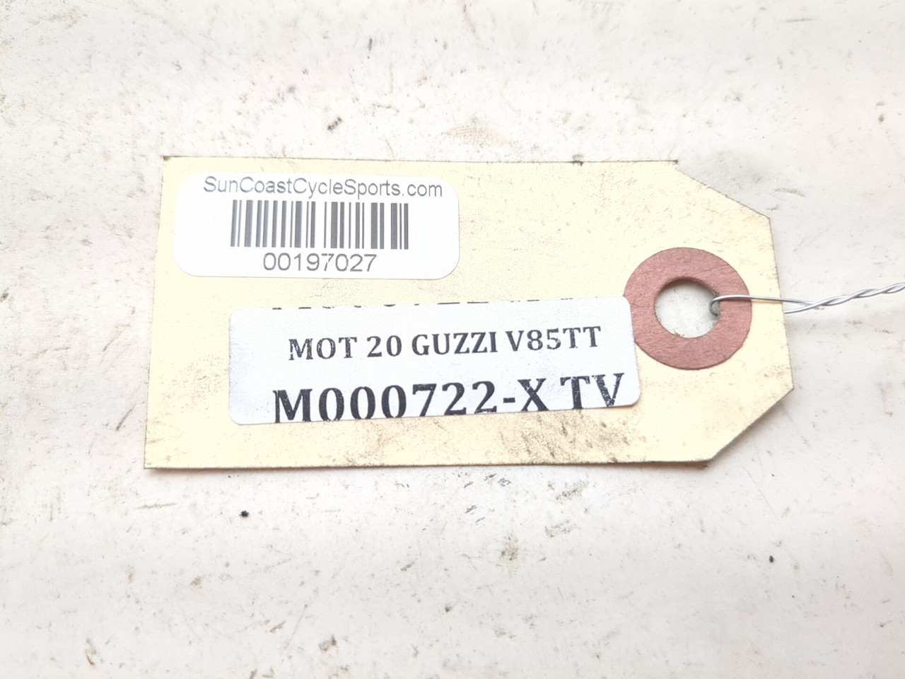 19 20 Moto Guzzi V85 TT Rear Disc Brake Rotor 887448 - Sun Coast