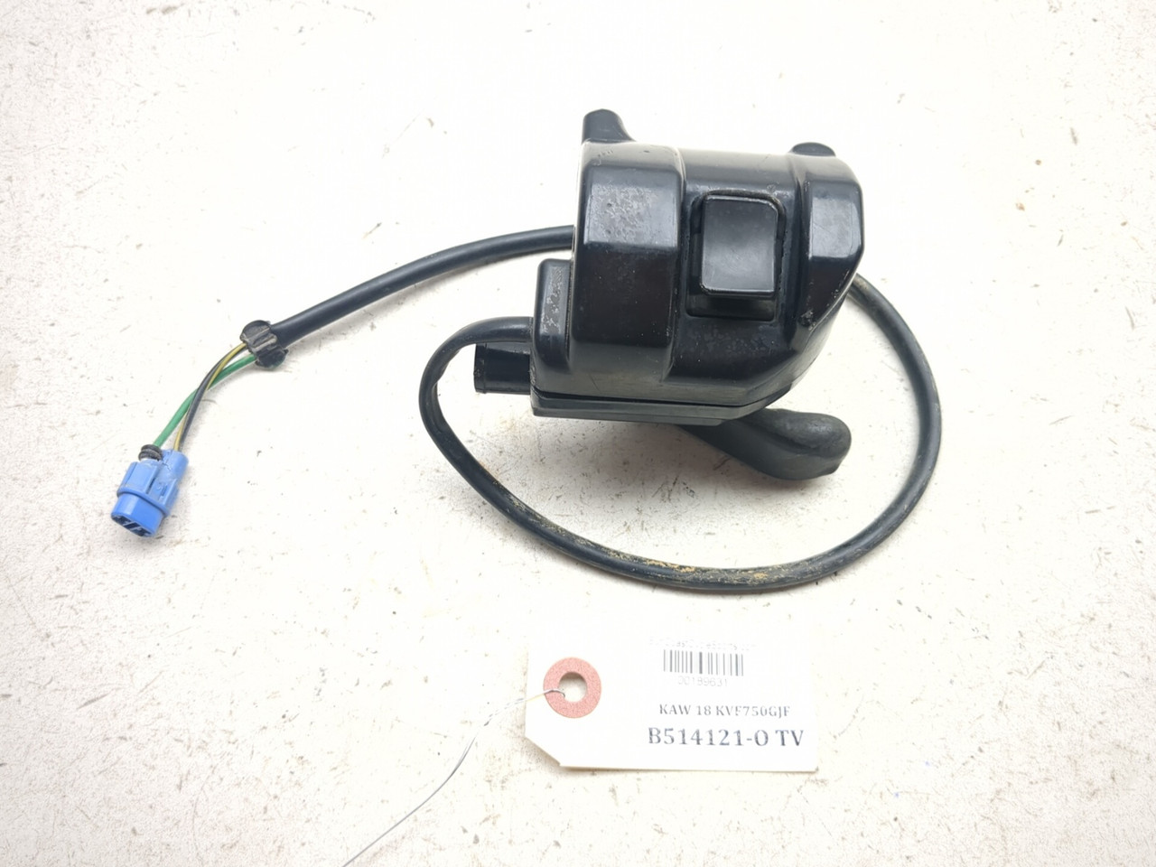 15-23 Kawasaki KVF750 Brute Force 750 Right Control Thumb Throttle