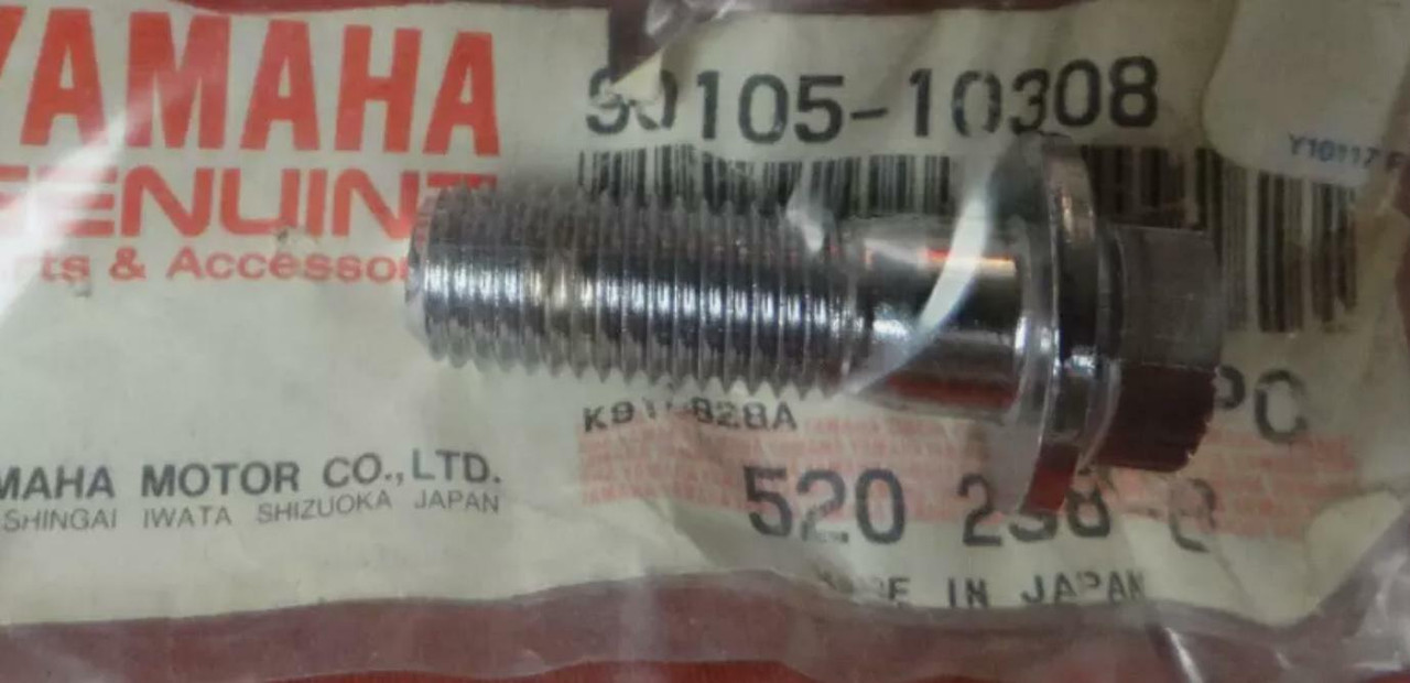 87-24 Yamaha Titanium Front Brake Caliper Bolt FZR1000 YZF FZ MT