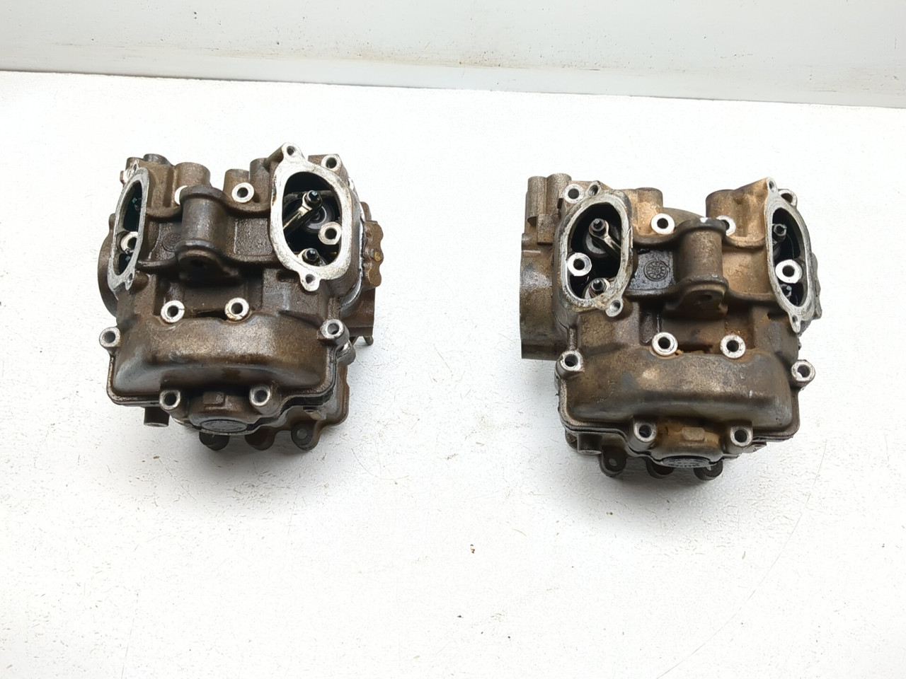 13-17 Arctic Cat Wildcat X1000 Motor Engine Cylinder Heads Set