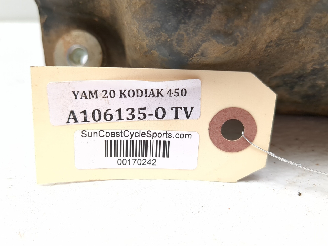 18-25 Yamaha Kodiak YFM450 Petrol Gas Fuel Tank Assembly - Sun