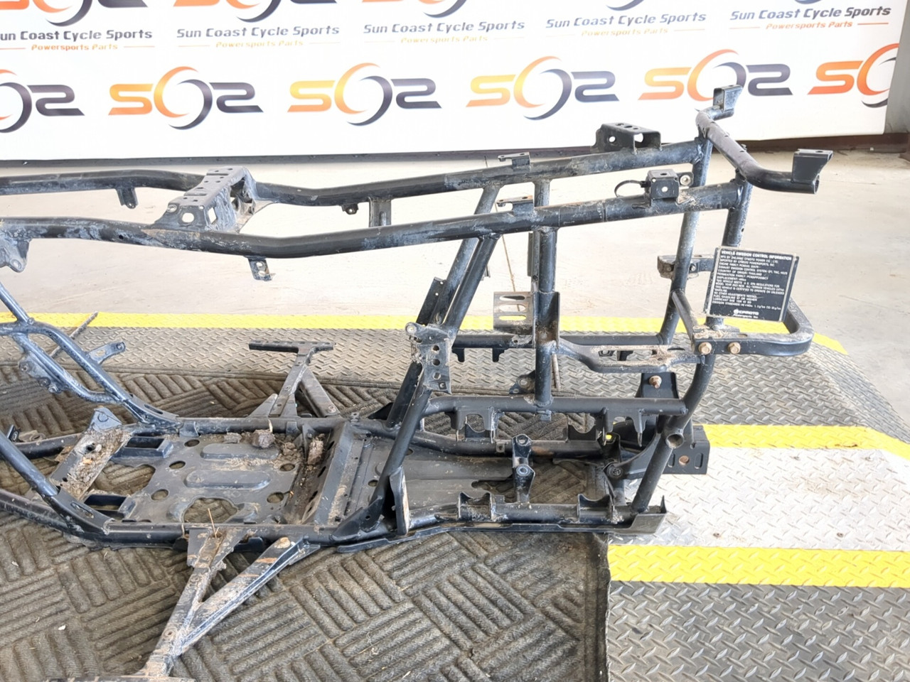 17-25 CF Moto CForce 500 Main Frame Chassis STRAIGHT BOS - Sun