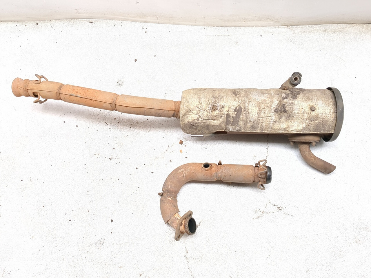17-25 CF Moto CForce 500 Exhaust Header Pipe Muffler - Sun Coast