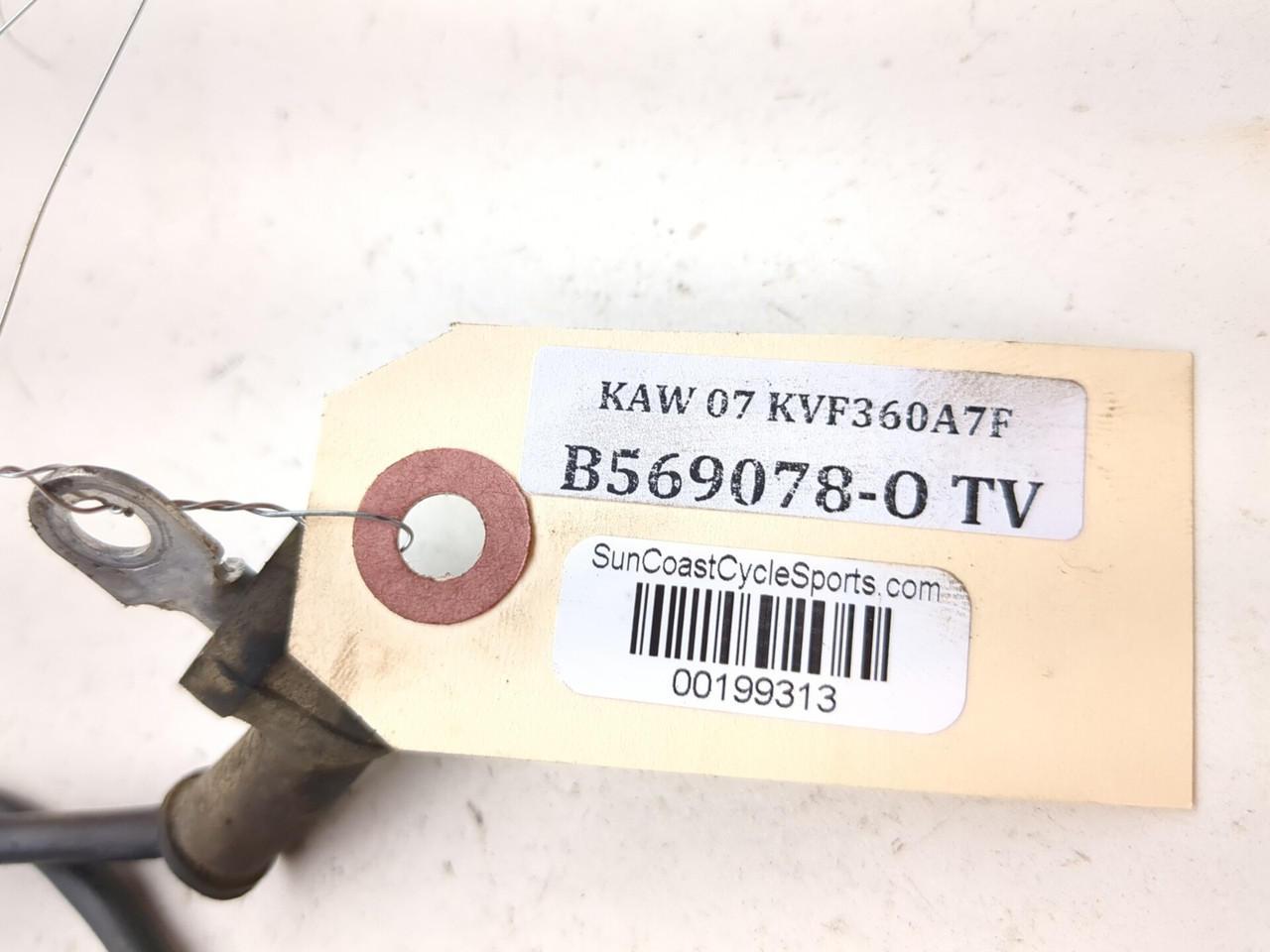 03-13 Kawasaki Prairie 360 4X4 Negative Battery Terminal Cable