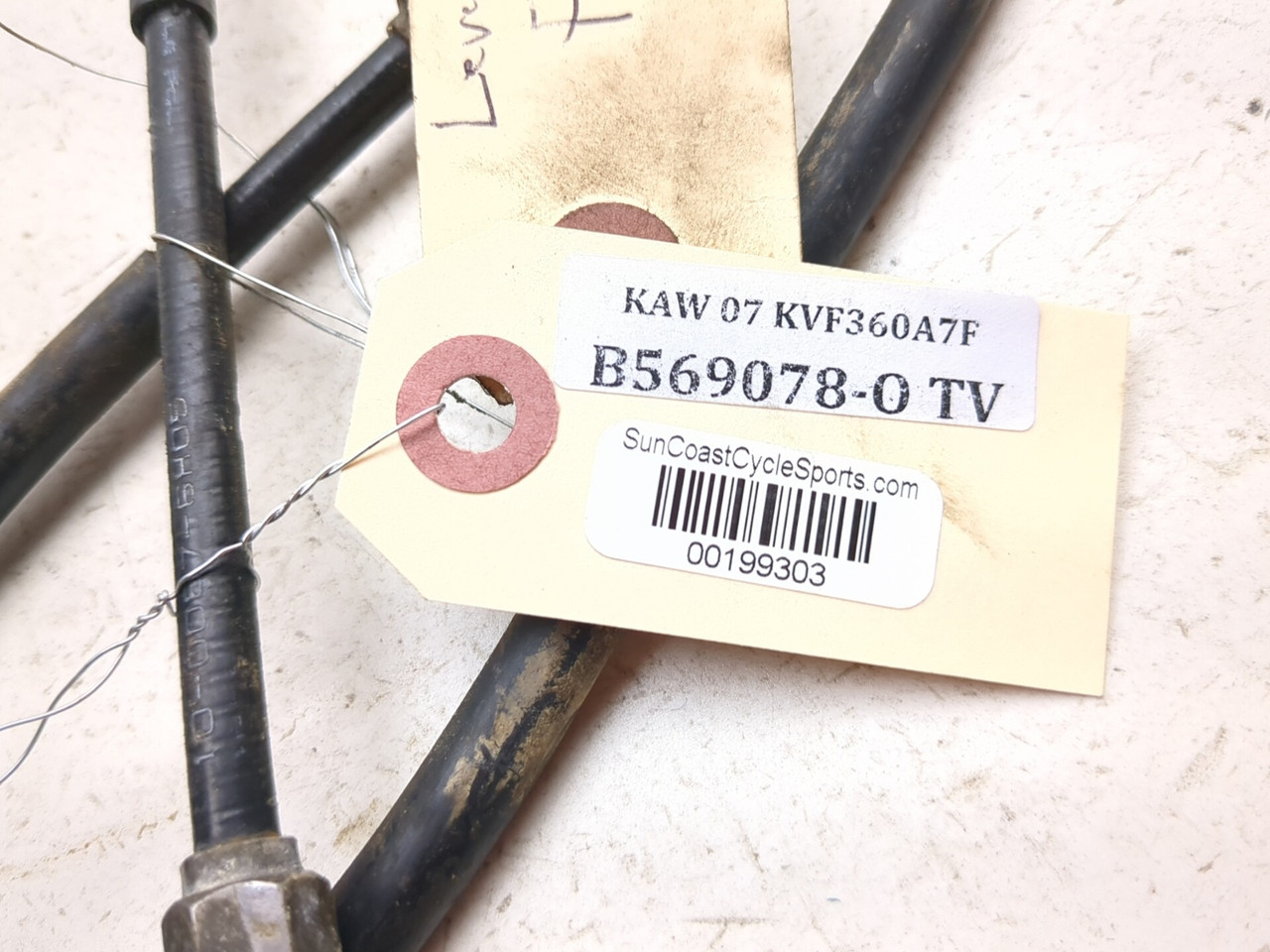 03-13 Kawasaki Prairie 360 4X4 Differential Lock Cable - Sun Coast