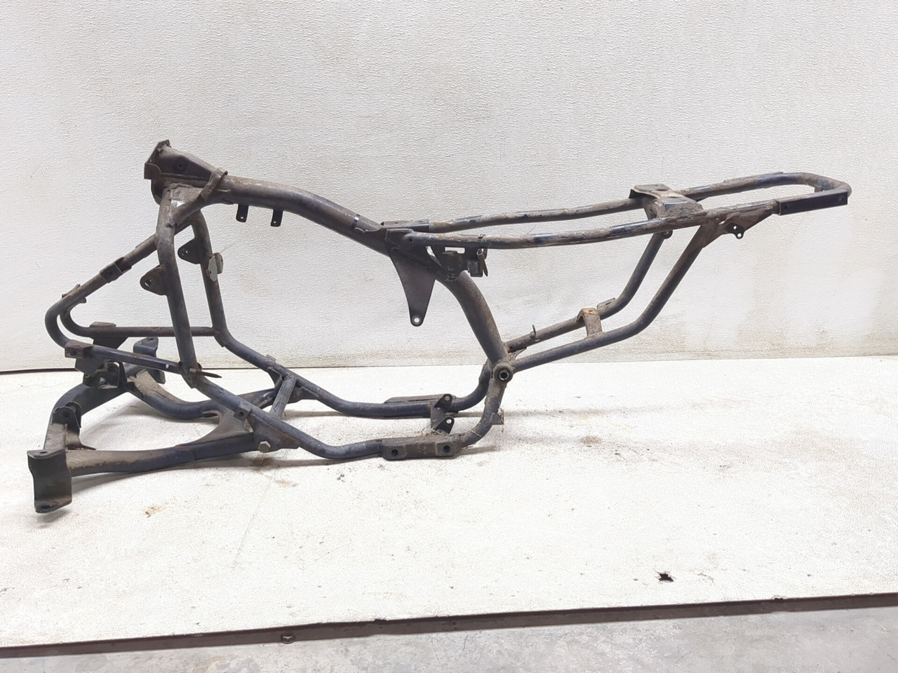 04-08 Yamaha YFM80G Grizzly Main Frame Chassis STRAIGHT CLN - Sun