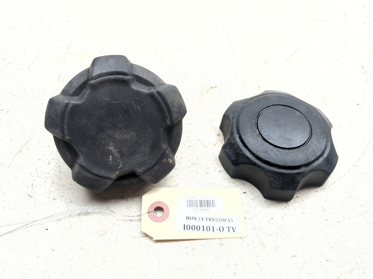 20-25 Honda TRX520FA5 Foreman Rubicon Petrol Gas Fuel Tank Cap Set