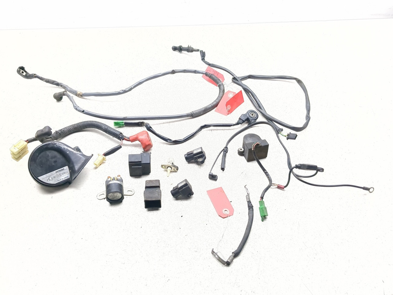 04-08 Honda VTX1800R VTX 1800 Relay Set Rear Brake Switch Tip Over