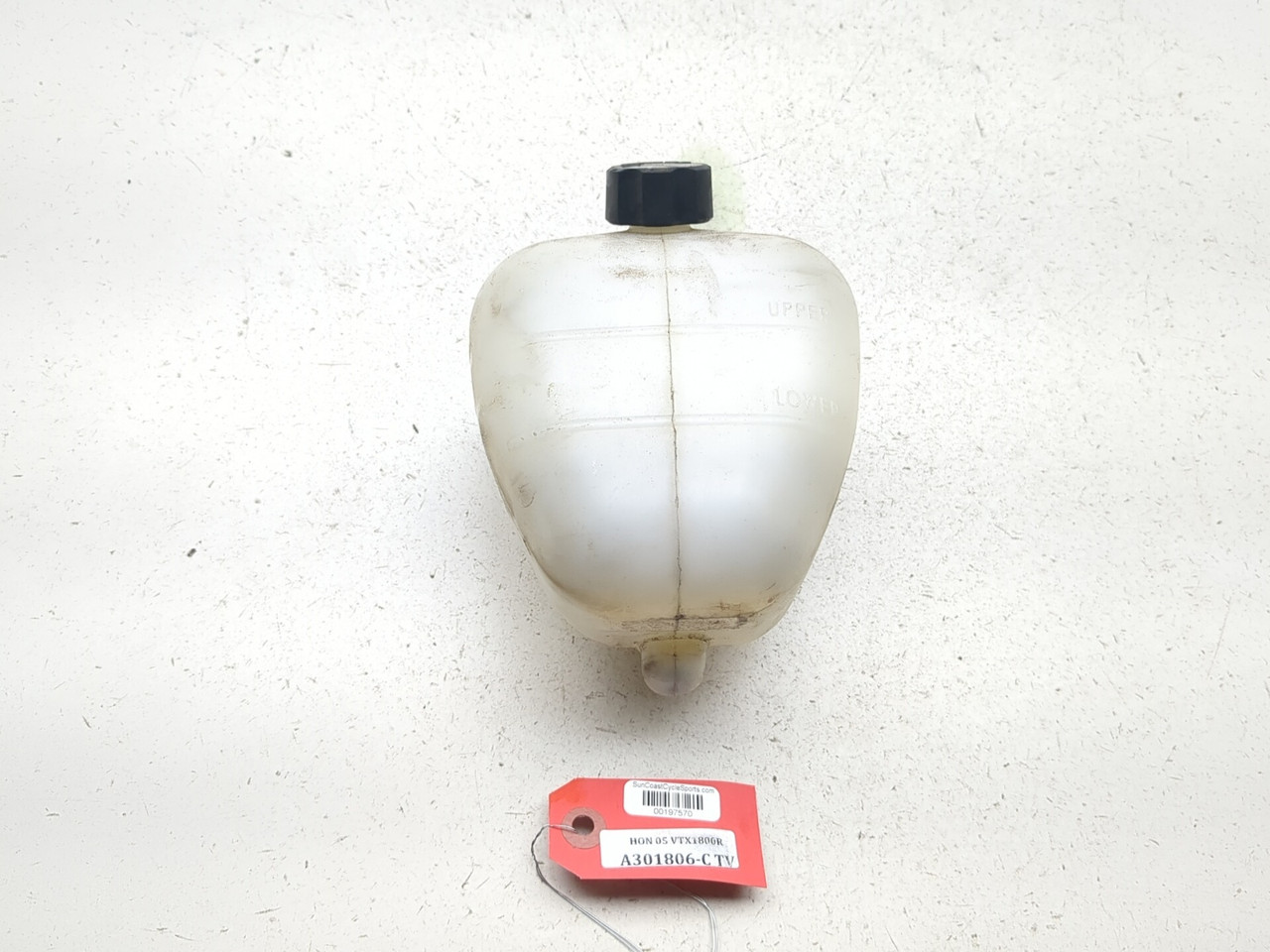 04-08 Honda VTX1800R VTX 1800 Radiator Coolant Overflow Reservoir
