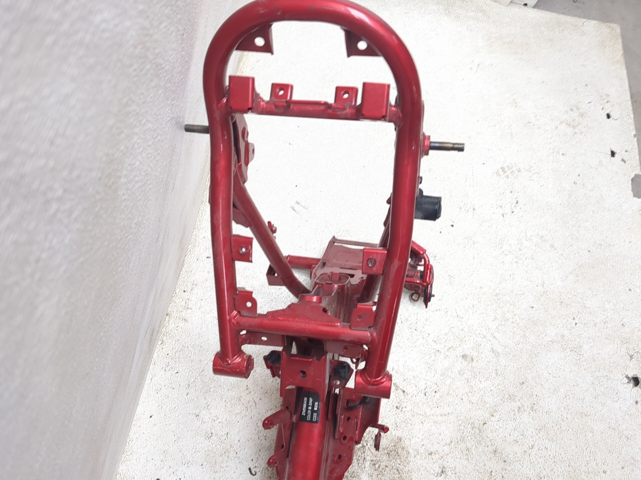 19-21 Honda Z125 MA Monkey Main Frame Chassis STRAIGHT COD - Sun