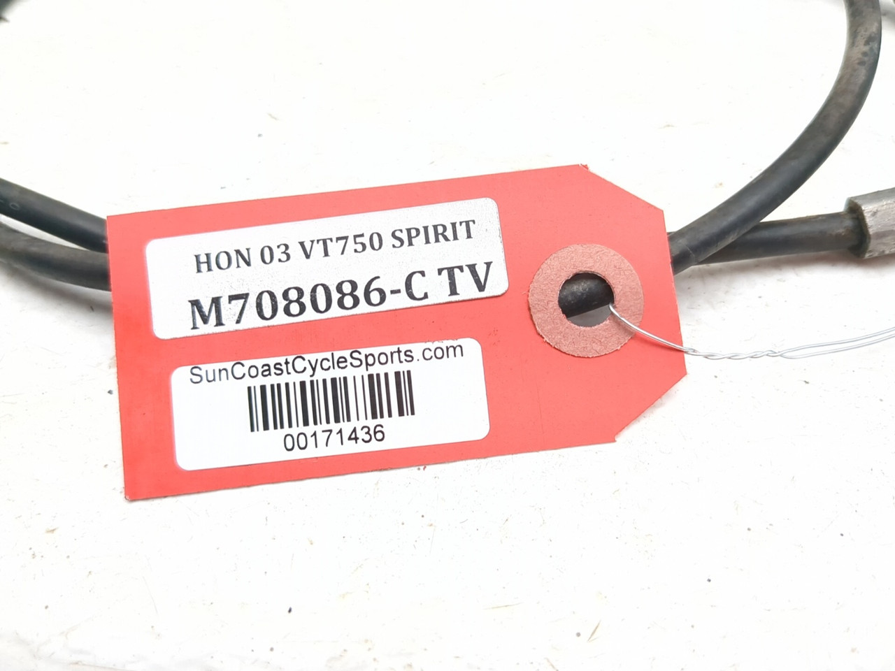 01-09 Honda VT750 DC Shadow Spirit Choke Cable and Knob - Sun