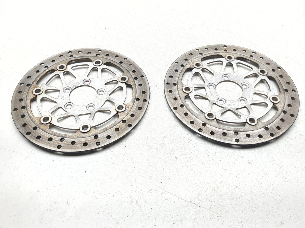 04-06 Kawasaki Z750 YUTAKA Front Disc Brake Rotors Set - Sun Coast